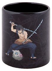Кружка-хамелеон Demon Slayer Hashibira Inosuke V1 (керамика) (320 мл)