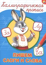 КАЛЛИГРАФИЧЕСКАЯ ПРОПИСЬ А4. ПИШЕМ СЛОГИ И СЛОВА