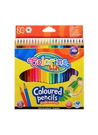 Карандаши цветные «Kids», Colorino, 24 цвета