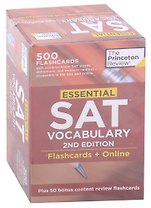 Essential SAT Vocabulary: Flashcards + Online: 500 Essential Vocabulary Words to Help Boost Your SAT Score