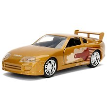 Игрушка «Модель машинки Форсаж 1:32 FF 1995 Toyota Supra - Gold», Jada Toys