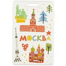 Чехол для карточек Москва Символы города (ДГ2019-230)