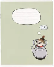 Тетрадь в клетку "Муми-тролли", 12 листов, в ассортименте