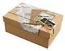 Коробка подарочная "Newspaper" 21*14*8,5см, картон