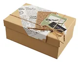 Коробка подарочная "Newspaper" 21*14*8,5см, картон
