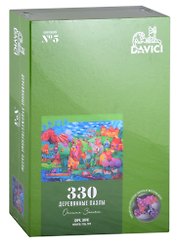 Пазл деревянный Цирк, цирк! DaVICI 330 элементов