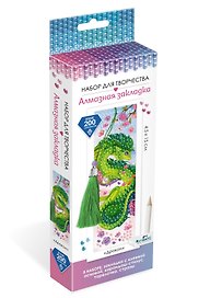 Набор для творчества Origami. Алмазная закладка «Дракон», 4,5 х 15 см