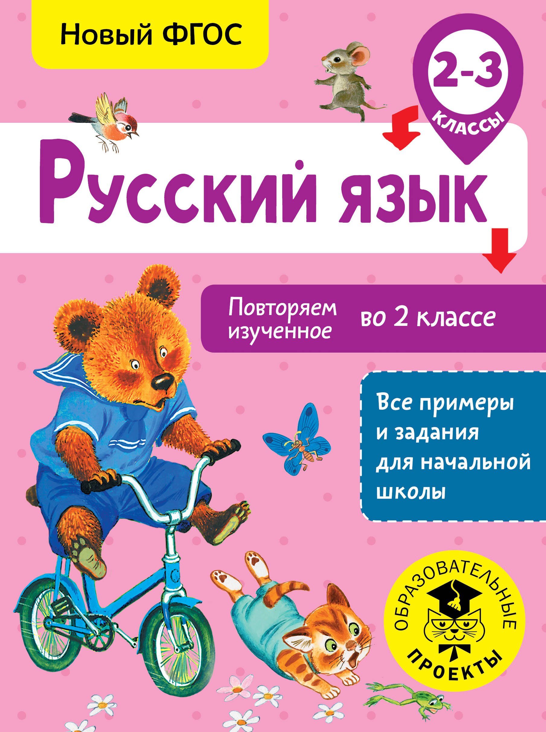 

Русский язык. Повторяем изученное во 2 классе. 2-3 класс