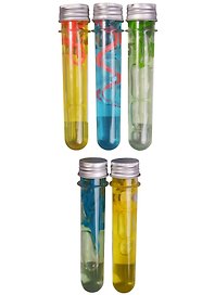 Игрушка, 1TOY/Вантой, Серия Мелкие пакости Слизь с фигуркой рептилии колба, 35гр