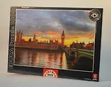 Паззл, Educa, . "Закат над Темзой"  , 68х48 см, 1000 элементов