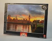 Паззл, Educa, . "Закат над Темзой"  , 68х48 см, 1000 элементов