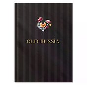 Книга для записей А5 128л кл. "OLD RUSSIA. Black" интеграл.перепл., матов.ламин., тисн.фольгой