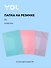 Папка на резинке А4 "Pastel" пластик 0,5мм, Yoi - 0