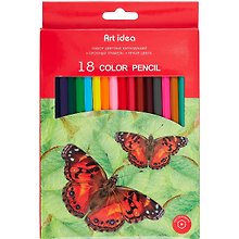 Карандаши цветные, Art idea, 18 цветов