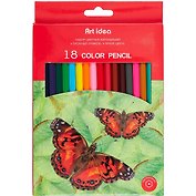 Карандаши цветные Art idea, 18 цветов