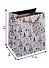 Пакет А5 23*18*10 "Golden tree" Новый год, бум.мат.ламинат - 1