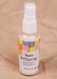 Спрей-краска акриловая ArtSpray Слоновая Кость перламутровый (50 мл) (SR17.50)