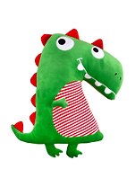 Мягкая игрушка, Динозаврик в полосочку (45х35)