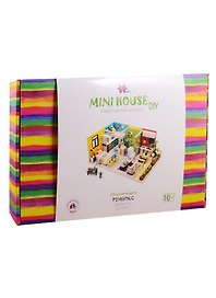 Интерьерный конструктор для творчества Румбокс MiniHouse Квартирный вопрос M043