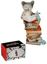 Фигурка  Кошка с мышкой (8,5х6,5х15) (450-524)