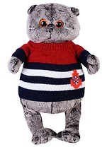 Мягкая игрушка Басик в морском свитере (30 см) (Ks30-069)