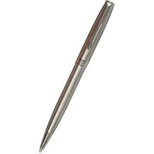 Ручка подарочная шариковая чёрная, Sonnet Stainless Steel CT, Parker