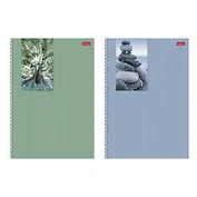 Тетрадь А4 80 листов, клетка, "Прикосновение к природе", в ассортименте