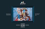 Пазл деревянный Безумное чаепитие DaVICI 350 элементов