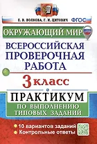 Окружающий мир. 3 класс. Всероссийская проверочная работа. Практикум по выполнению заданий