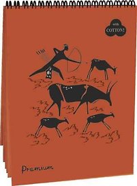 Блокнот Premium Terracotta (терракота) 30л А4 на спирали