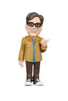 Коллекционная фигурка Теория Большого Взрыва, Леонард (12см) (Minix) (21185)