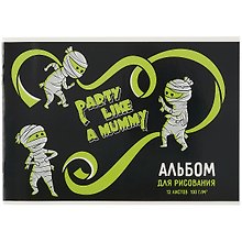 Альбом для рисования «Зелёные человечки» Феникс+ А4, 12 листов