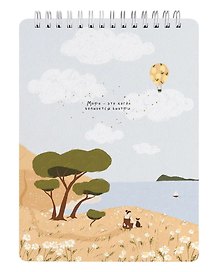 Скетчбук 156*207 45л "Soul", облака, мягк.переплет, микротекстурирование, ламинация, спираль, тиснение золотой фольгой,  бумага 190г/м2