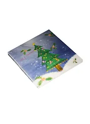 Салфетки (20шт/уп) Елка на синем (НГ) (11-01662-L24)