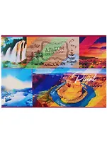 Альбом для рисования BG, "Рисуй природу", А4, 40 листов, на скобе, в ассортименте