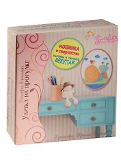 Набор для творчества Santa Lusia Истории в пяльцах Улитка на прогулке