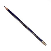 Карандаш чернографитный с ластиком «Goldfaber 1222», Faber-Castell, HB