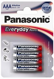 Элемент питания «Panasonic Everyday Power», LR03, подвес, PANASONIC