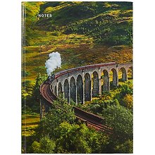 Книга для записей А4 160л кл. "Путешествие" 7БЦ, глянц.ламинация