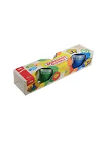 Набор для творчества LORI "Радужный песок" набор из 4 цветов по 140гр, формочка