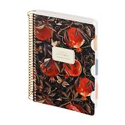 Книга для записей «Flora. Гранат», А5, линованная, Bruno Visconti