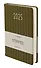 Ежедневник дат. 2025г. А5 176л "Stripes" хаки, 7Б, тв.переплет, иск.кожа, тисн.фольгой, тонир.блок, скругл.углы, ляссе, инд.уп - 2