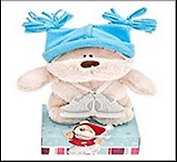 Мишка на подставке с коньками (00ЕХ1430001)