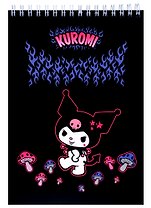 Блокнот "Kuromi-4", А6, клетка, 60 листов