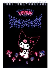 Блокнот "Kuromi-4", А6, клетка, 60 листов