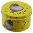 Шкатулка круглая Fat Cat (металл) (7,5см) - 0