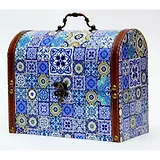 Шкатулка-сундучок дерево Турецкий узор (22х11х17,5) (42744)