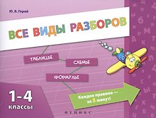 Все виды разборов. 1-4 классы