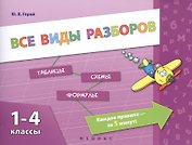Все виды разборов. 1-4 классы