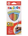 Карандаши цветные 12цв "Supercolor" шестигранные, к/к, подвес, Carioca